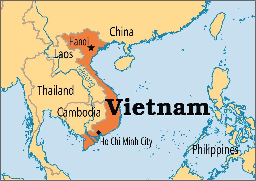 地图河内的世界