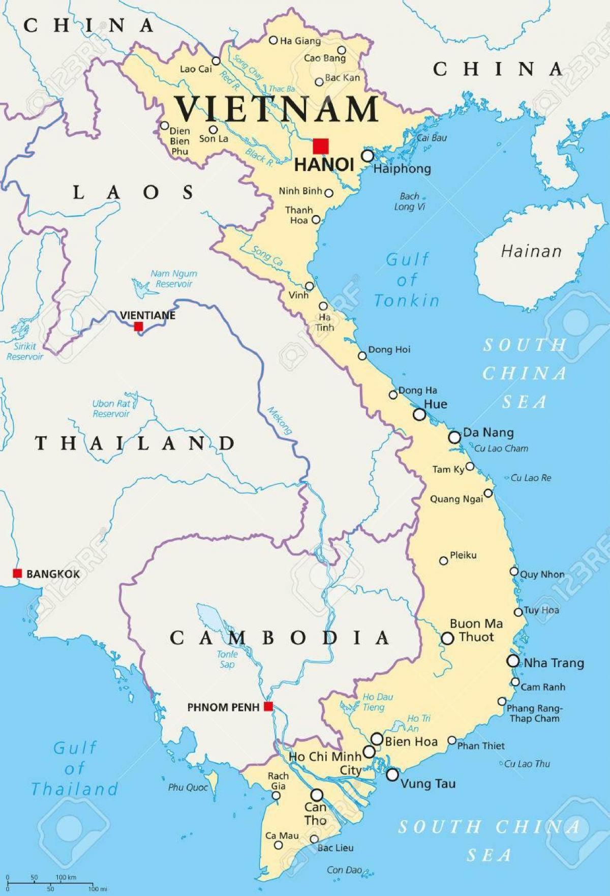 河内地图上的位置