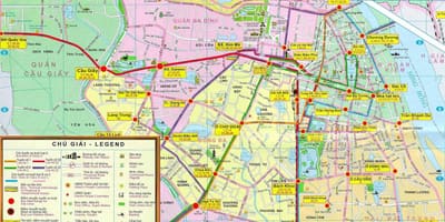 地图河内公共交通