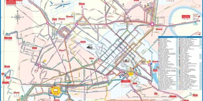 城市地图河内越南