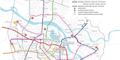 地图河内地铁